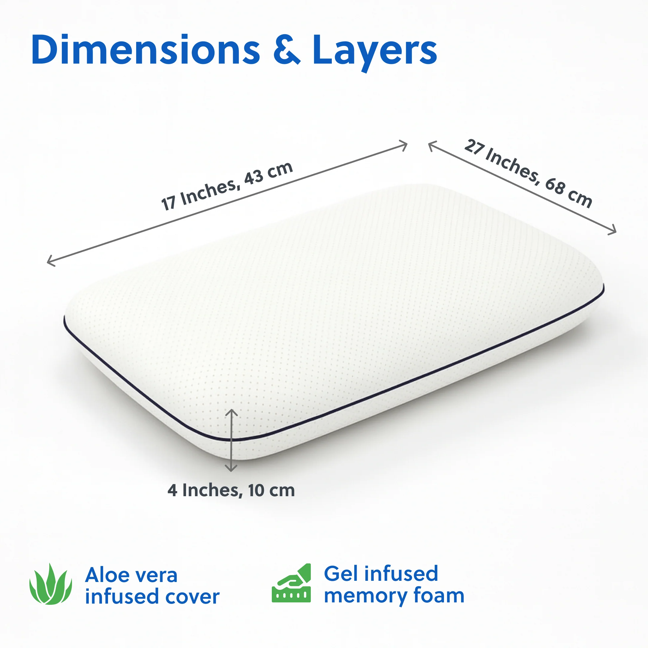 Flo Adjustable Pillow (Memory Foam) - Image 10