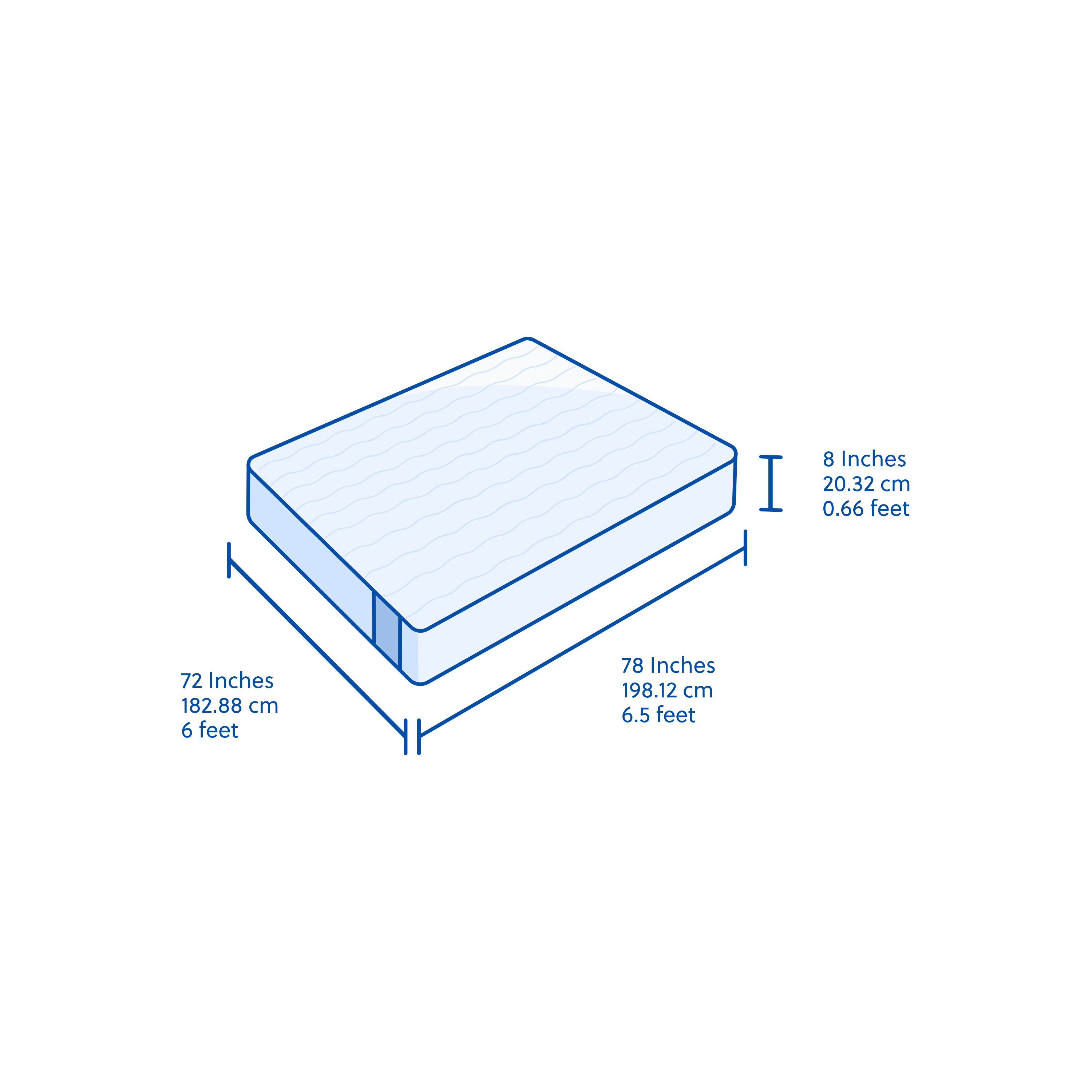 Flo mattress 8inch Ortho - Image 48