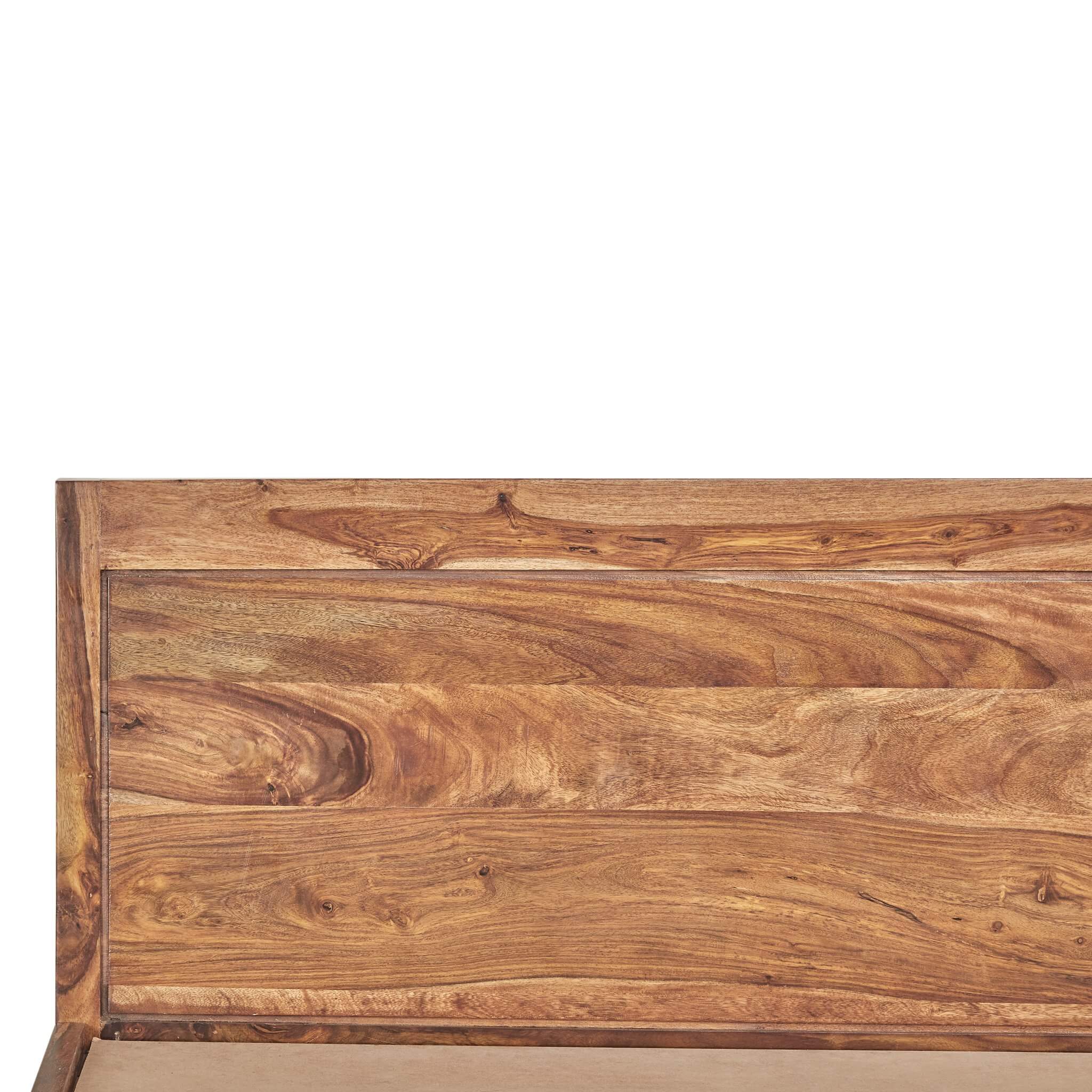 Oyashe Sheesham Wood Bed - Image 3