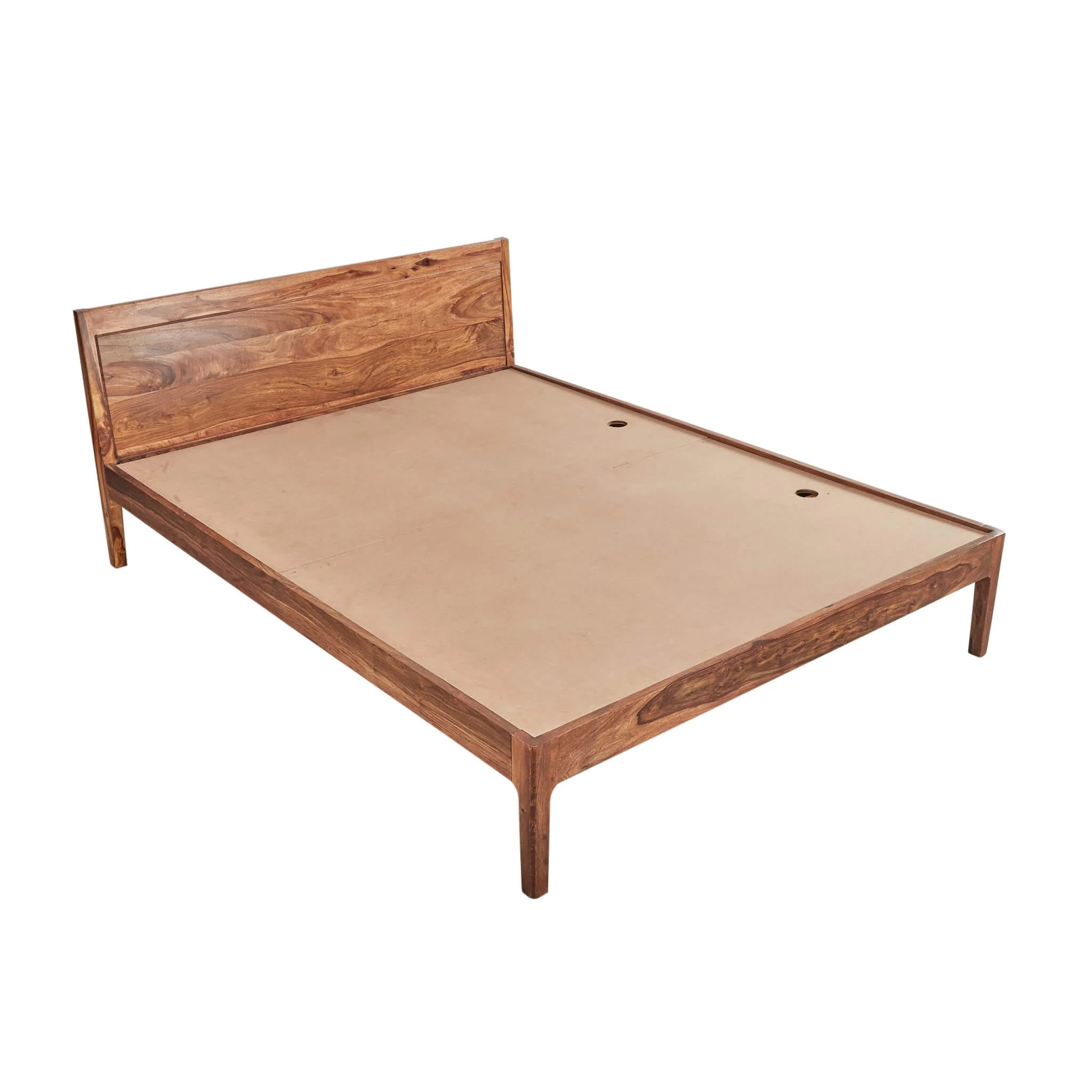Oyashe Sheesham Wood Bed - Image 4